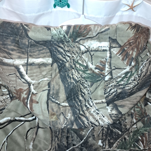 Mens Sz L 42/44 Realtree Camouflage Quilted Insulated Hunting Coat Worn Once - Picture 3 of 14